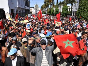 تظاهرة بالمغرب