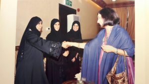 زوجة السفير الأمريكي في غبقة الإصلاح الإجتماعي