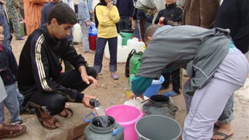 قطع المياه فى سيناء