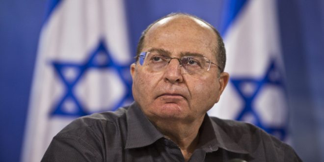 وزير الدفاع الإسرائيلى السابق، موشيه يعالون